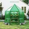 Mini Walk-In Greenhouse with PE Cover 78” x 68” x 75” Portable Garden Plant House